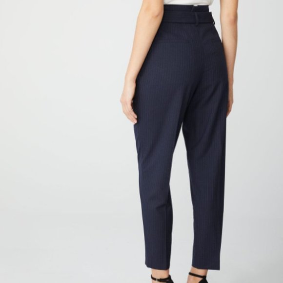 RW&CO. Navy Ankle Cropped Pants - Picture 2 of 7
